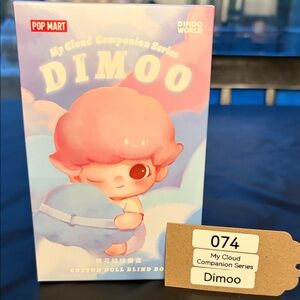074, NWT Dimoo My Cloud Companion Series Figure
Cotton Doll Blind Box